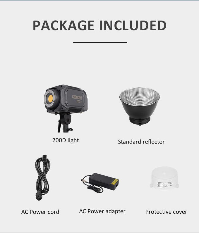 220W 200D high brightness LED fill light for live broadcast or live streaming