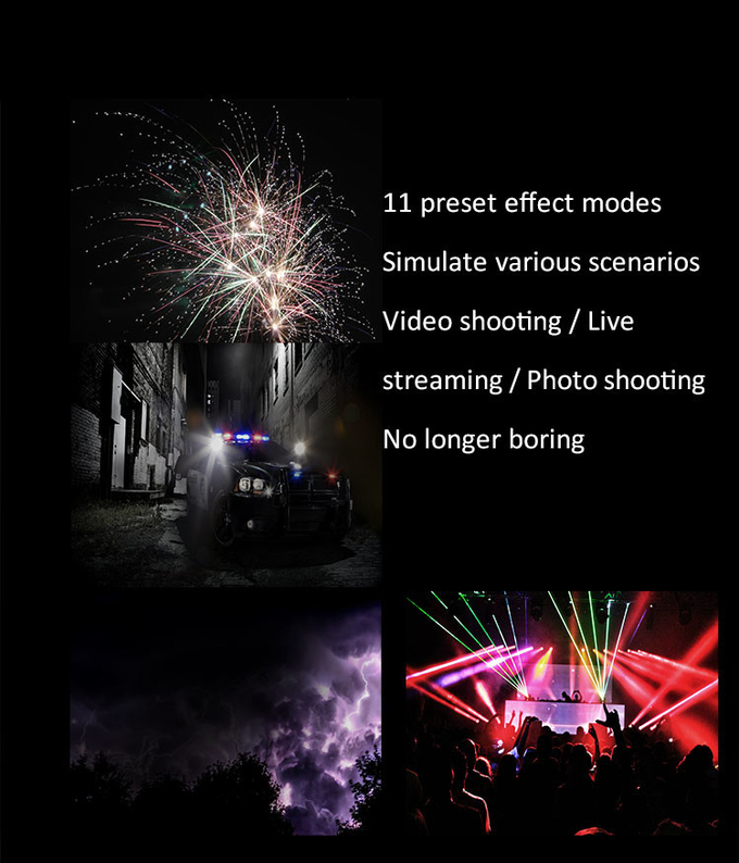 500W COOLCAM 600X Bi-color Spotlight High-power COB monolight for photographic or movie