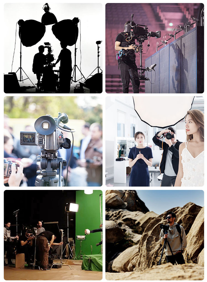 660W COOLCAM 600D Spotlight High-power COB monolight for photographic or movie