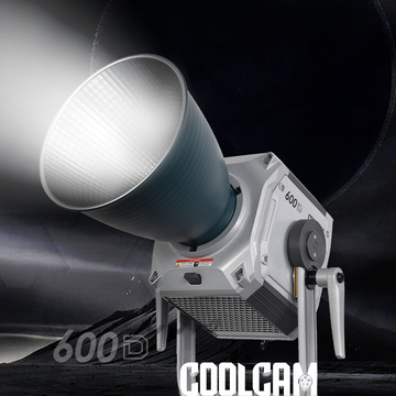660W COOLCAM 600D Spotlight High-power COB monolight for photographic or movie