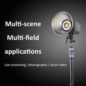 310W Coolcam 300D Professional fill light High brightness for live streaming,photography and short video
